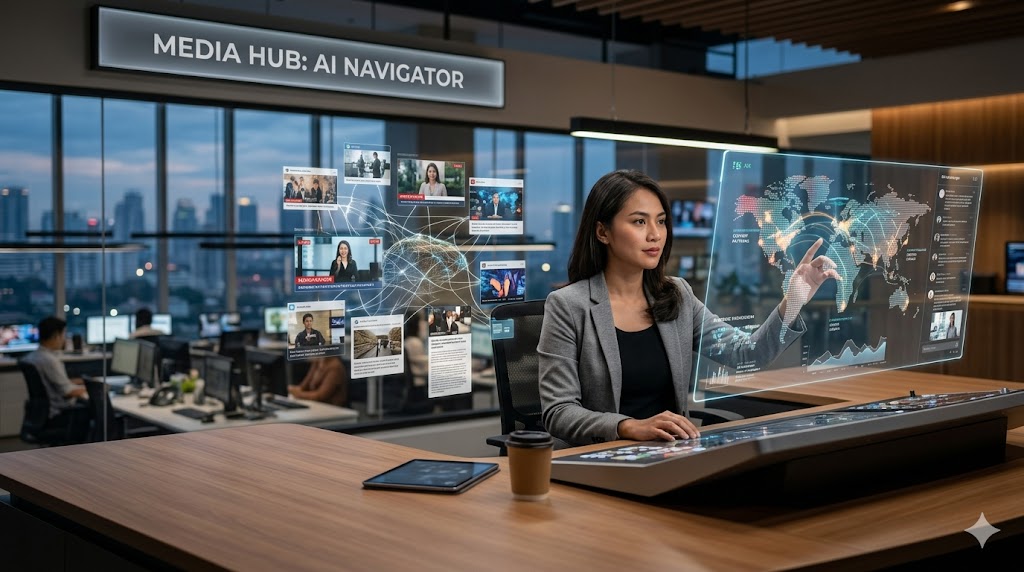 Transformasi Industri Media: Navigasi Konten di Era Kecerdasan Buatan