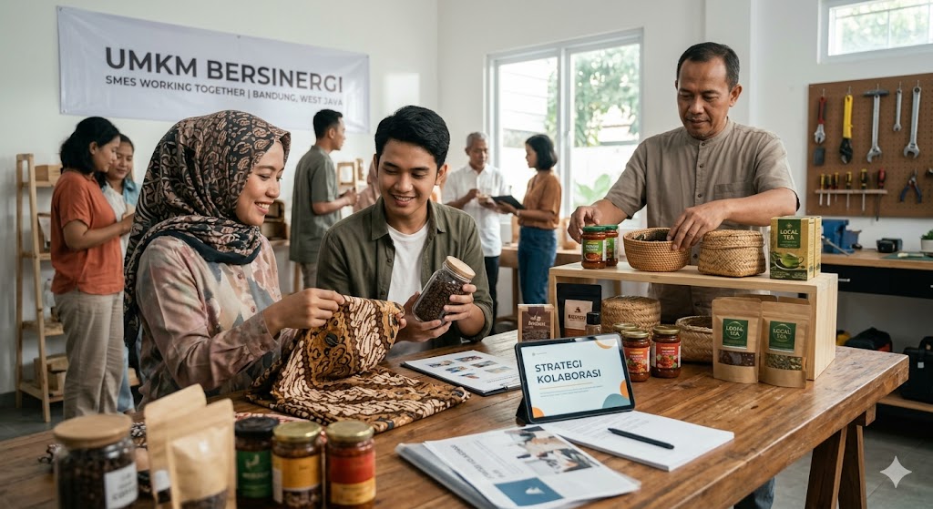 strategi kolaborasi antar UMKM untuk ekspansi pasar