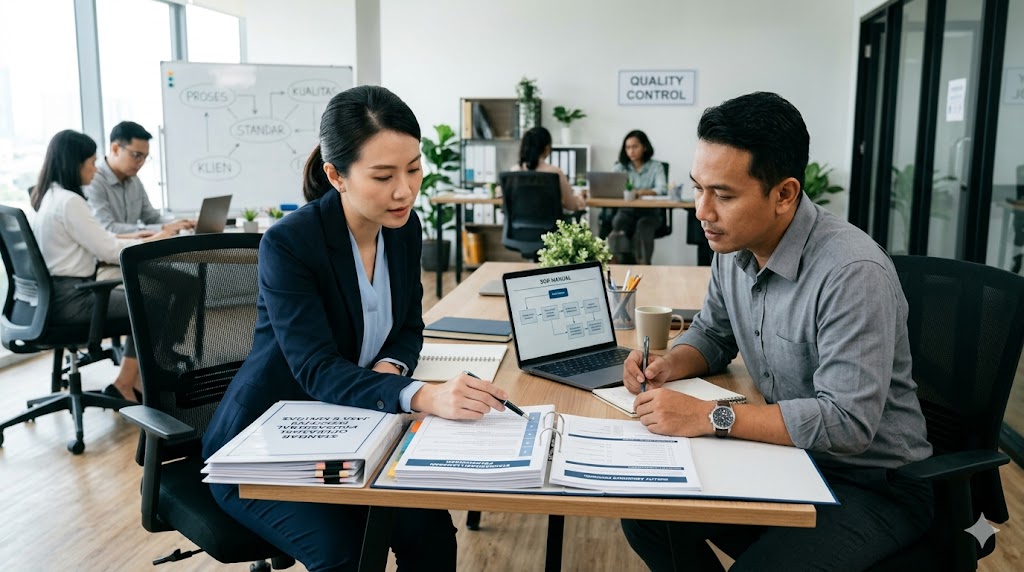 cara standarisasi SOP jasa agar kualitas tetap terjaga