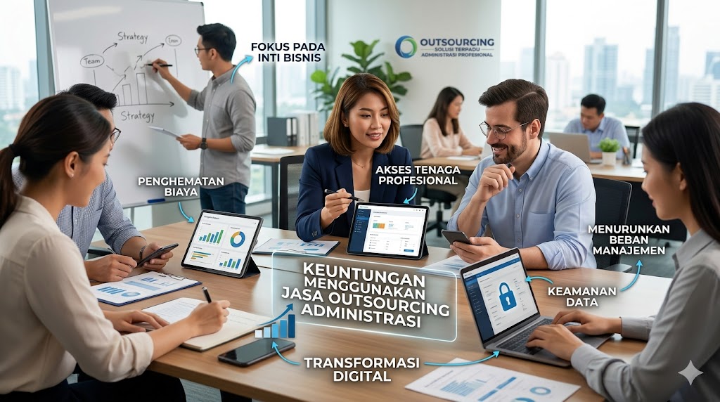 keuntungan menggunakan jasa outsourcing administrasi
